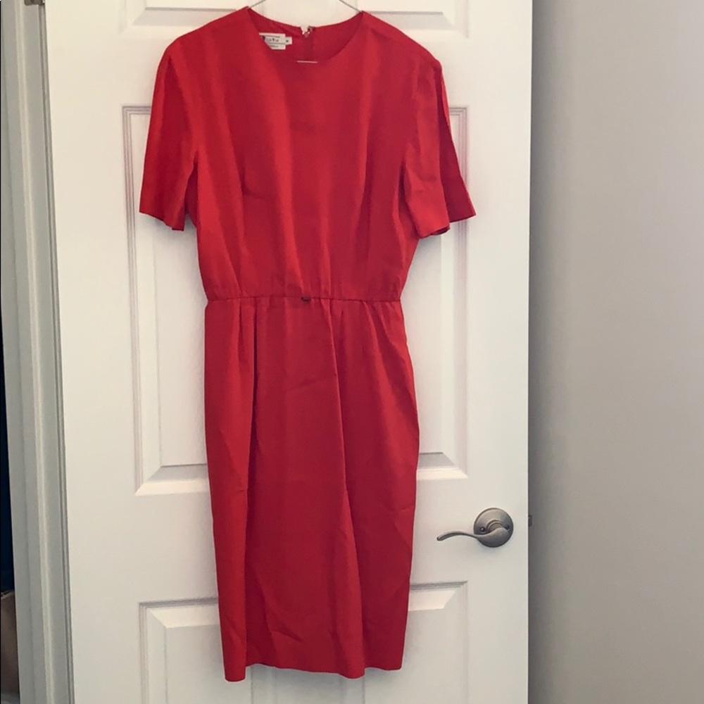 Red dress
